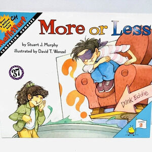 MORE OR LESS #37 Book MathStart Level 2 Comparing Numbers by Stuart J. Murphy